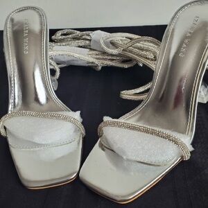 Azalea Wang Clear Block Heels